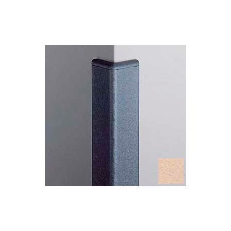 Pawling Surface Mounted Corner Guard 90Deg, 2'' Wings, 8'H W/ Caps, Desert Sand CG-20-8-148